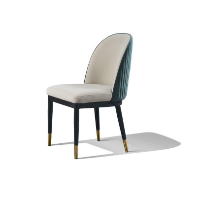 Klasický židle moderní styl křeslo klubovka sedadlo čalounění design dřevo