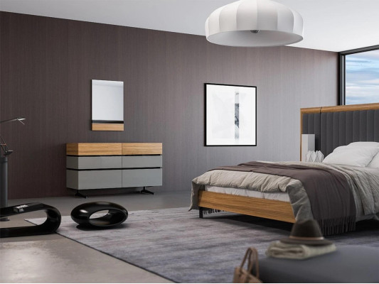 Moderní nábytek ložnice Luxus komoda komoda se zrcadlem design