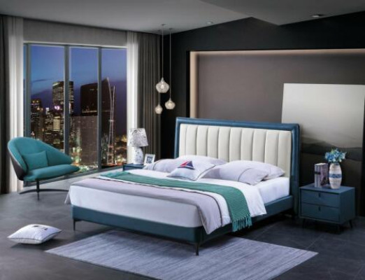 Ložnice skupina postel Luxus nábytek postele noční stolky 3ks set.