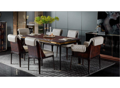 Stůl Hnědý Designové Stoly Moderní Design Nábytek Luxusní Jídelna
