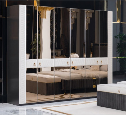 Ložnice Skříň Dřevo Nábytek Italský Styl Skříně Šatní Skříň Nový