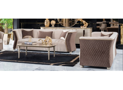 Sedací souprava třímístná pohovky Luxus 3+3 sedadla Pohovka čalouněná