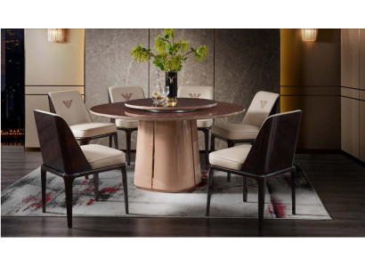 Jídelní stůl nábytek židle židle s opěrkou sada 5ks Skupina Design Jídelna