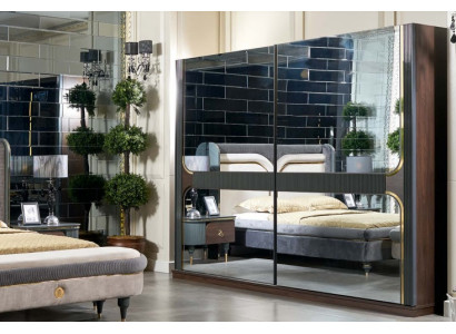 Šatník Design Šatníky Zrcadlový Nábytek Skříň Italský Styl