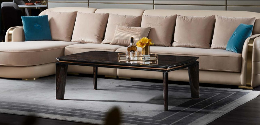 Konferenční stolek obývacího pokoje dřevo moderní design nábytek luxus stůl stoly