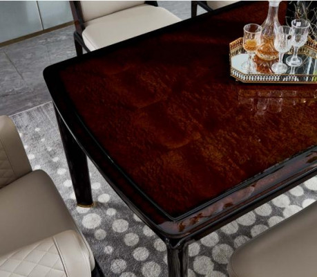Stůl Hnědý Designové Stoly Moderní Design Nábytek Luxusní Jídelna