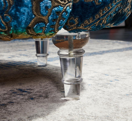 Návrh křesla Pohovka Relax Látka Salón Luxus Televizní klub Polštář