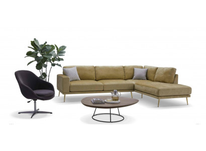 Design látková rohová sedací souprava L-tvar sedačka pohovka design potah textil dekor moderní.