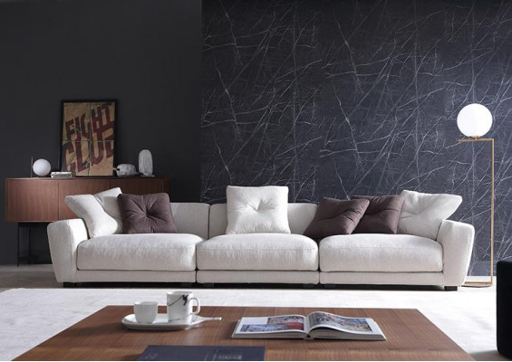 Sofa sestava 3+2+1 křeslo pohovka sedátko čalounění dekorace sada moderní