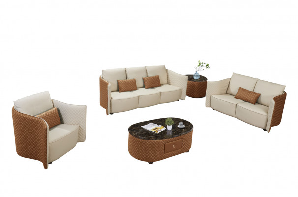 Sofa sestava 3+2+1 Místná sada - Moderní design pohovky s čalouněním