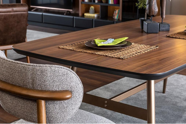 Jídelní stůl Jídelní stůl Stůl Prostorná jídelní kout Dřevo Stavení Jídelní designové stoly