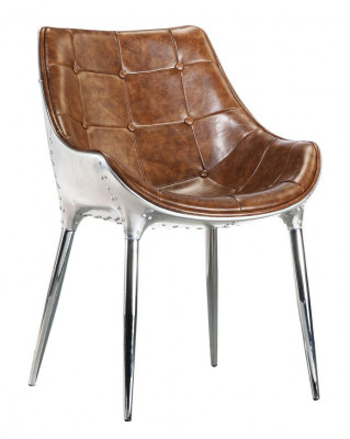 Design Polster Stuhl Stühle Sitz Lehn Büro Esszimmer 1x Stuhl Lederstuhl  Design potahovaný židle židle sedadlo záda kancelář jídelna 1x židle kůží
