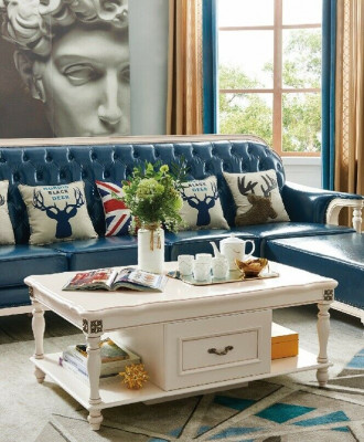 Stůl do obývacího pokoje designové stoly nábytek stůl luxusní konferenční stolek dřevo moderní