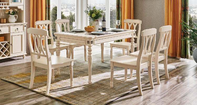 Jídelní stůl Jídelní stoly Stoly Koloniální dřevo Design Klasický nábytek Jídelní stůl