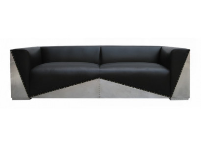 Design Luxus Echtleder Sofa Couch Ledersofa Couchen Polster Möbel Dreisitzer Neu  Design luxusní kožená pohovka pohovka pohovka čalouněný nábytek třísedadlová nová