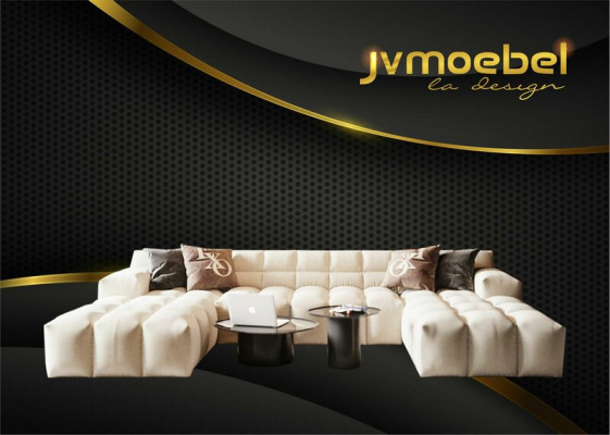 Design Chesterfield Samt Modernes Ecksofa U-Form Wohnlandschaft Polsterecke Neu  Design Chesterfield Samt Moderní U-foamová pohovka Záleží na životním prostředí. Nový