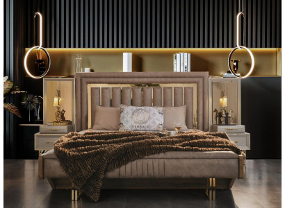 Kompletní ložnicový nábytek Manželská postel Postele Noční stolky Bez 3 ks