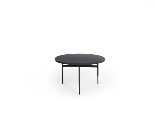 Modern Rund Beistelltisch Neu Luxus Schwarz Möbel Design Einrichtung Holz