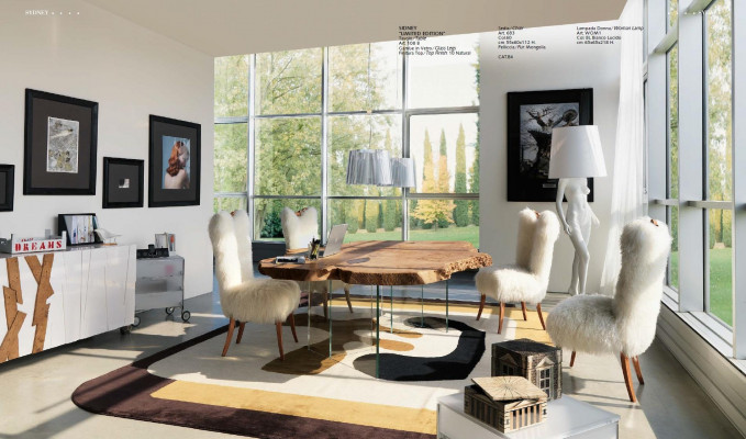 Jídelní stůl Design nábytek vybavení Stoly Masivní dřevo Stůl Nový Luxus Italský
