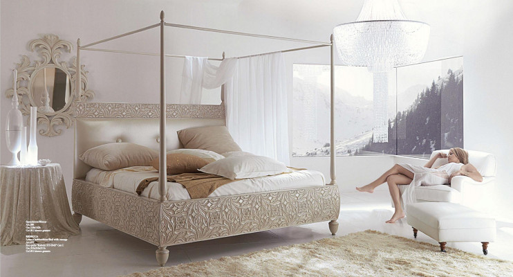 Designer manželská postel z dreva - Nový rozměr spánkového komfortu s elegantním postelovým rámem.