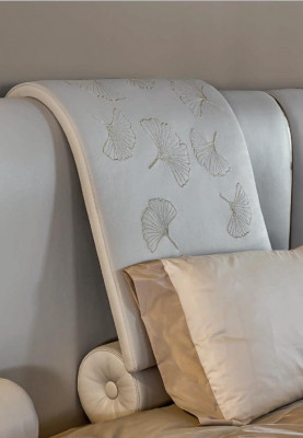 Luxusní postel Italský design Nábytek Zařízení Ložnice Postele Dvojité manželské
