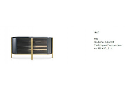 Komody Dřevěné skříně Bífety Nábytek Luxus Komoda Sideboard Skříň Itálie