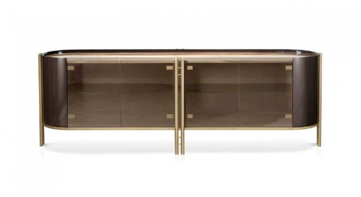 Luxus Design Sideboard Obývací pokoj Lowboard Skříň TV Stojan Bizzotto Nábytek Nový