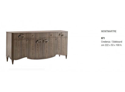 Sideboard Hnedý Skrine Masívne Drevo Skriňa Nábytok Komody Komoda Bufet