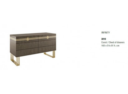 Italský nábytek Skutečné dřevo Komody Komody Nový komodní skříň Sideboard