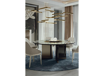 Luxus lustr lustr stropní lampa stropní lampa designérská lampa stříbrná.