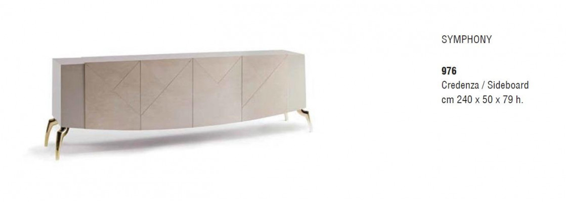 Italský styl nábytek komody sideboard Itálie luxusní komoda dřevěné sideboardy