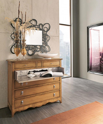 Komoda Sideboard Skříň Klasická nová Komody Dřevěné skříně Konferenční nábytek