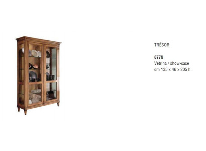 Skříň hnědého dřeva Design Nábytek Vitrína Kredenc Vitríny Luxus Skleněné skříně