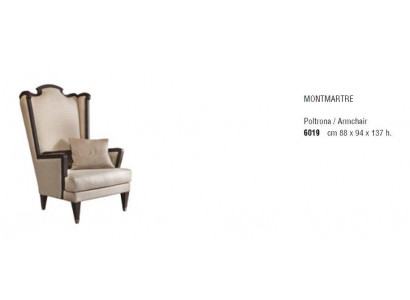 Design křeslo Křeslo v italském stylu Potahová sedací souprava 1-místná s textilií