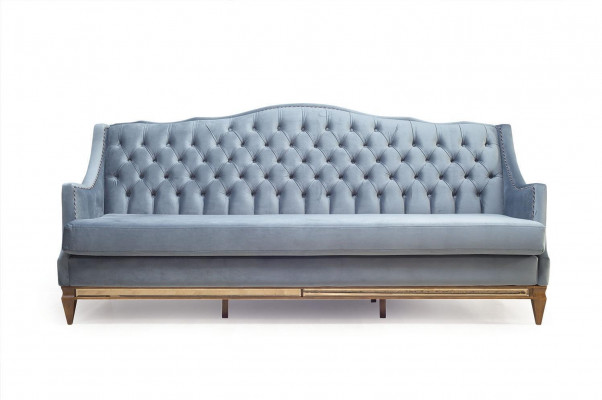 Luxus nábytek Polster Couch dřevo Itálie Soft Sofa Klasické pohovky