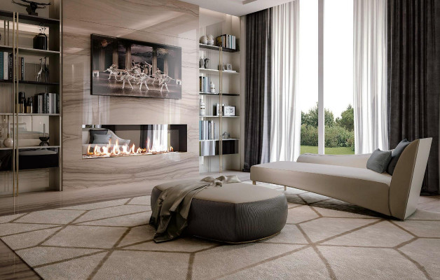 Stolička Design Obývací pokoj Pohovka Pouf Vedlejší Italský nábytek Bizzotto