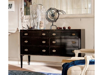 Komoda Výzdoba Sideboard Hnědá Nábytek Masivní Dřevo Skříň Möbelye Komody