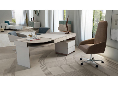 Otočná kancelářská židle Design italský nábytek Relax Lounge Nový
