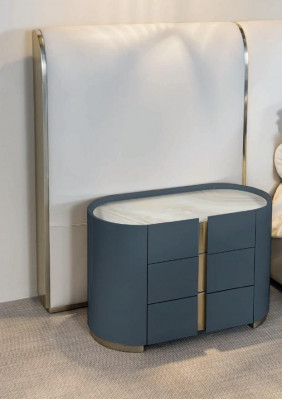 Noční stolek Design Stůl Nábytek Noční stolky Dřevo Ložnice Konferenční stolek Nový