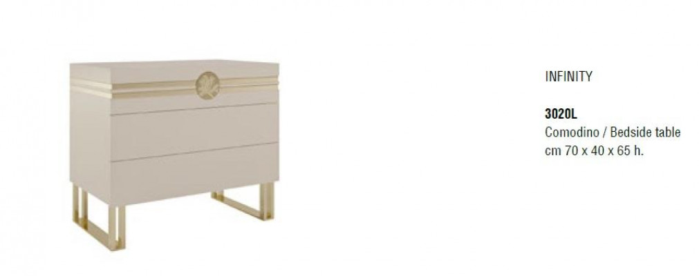 Noční stolek Design konzole Postranní stoly Ložnice Dřevo Luxusní konzole Nový