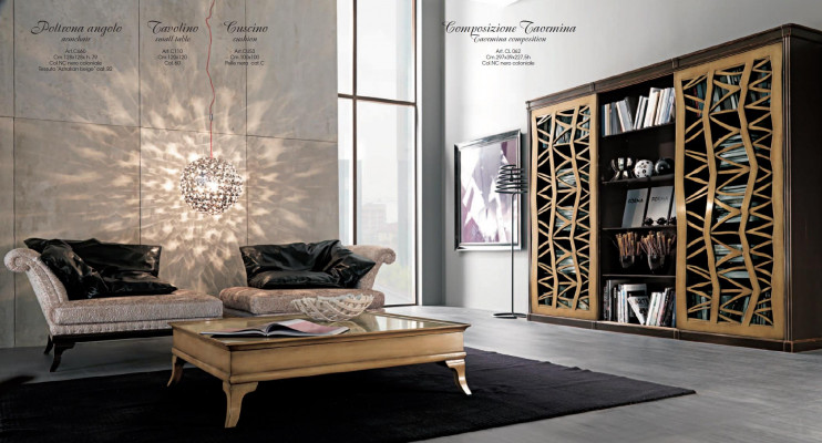 Luxus židle Design Nábytek židle Art déco Design Křeslo Textilie Obývací pokoj Lounge