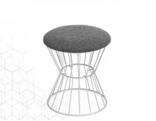 Hocker Nohy kostičků Luxus nábytek Design Stil Lounge Club Tkanina