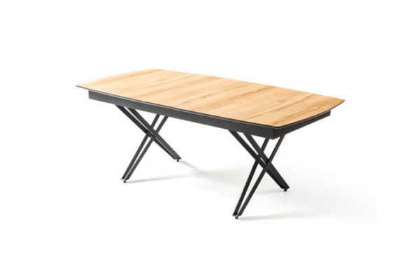 Design kuchyňského stolu jídelní stůl rozkládací dřevo hnědý stůl nábytek