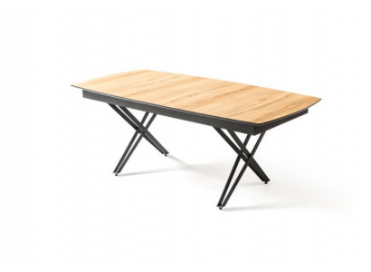Design kuchyňského stolu jídelní stůl rozkládací dřevo hnědý stůl nábytek