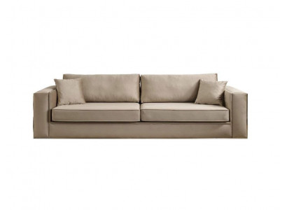 Design nábytek Moderní pohovka 3místná Obývací pokoj Luxus Beige 235cm Pohovky