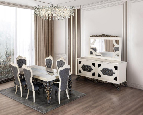 Klasický židle 1x jídelní pokoj zádovy křeslo lounge klub s opěrkami o luxusní styl nový