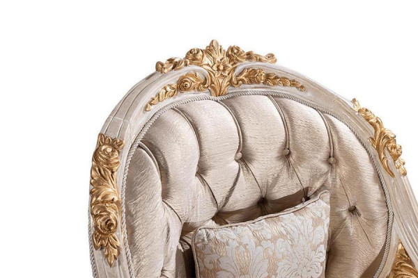 Luxusní Chesterfield sedací souprava sestava 3+3+1+1 sedadlo Designer Skupina 4 kusů. Nový