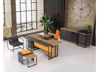 Pracovna Psací stůl Vybavení kanceláře Skříň na kancelářské potřeby Luxusní konferenční stolek