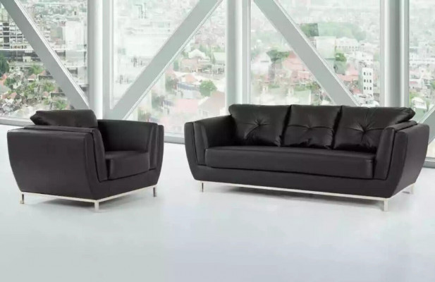 Sofa Garnitur Luxus 3+1 křeslo tří-sedačka křeslo sedadlo sestava Moderní