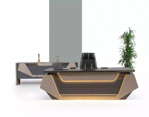 Luxus ředitelský stůl stůl xxl 260x100 designérské zařízení moderní stoly